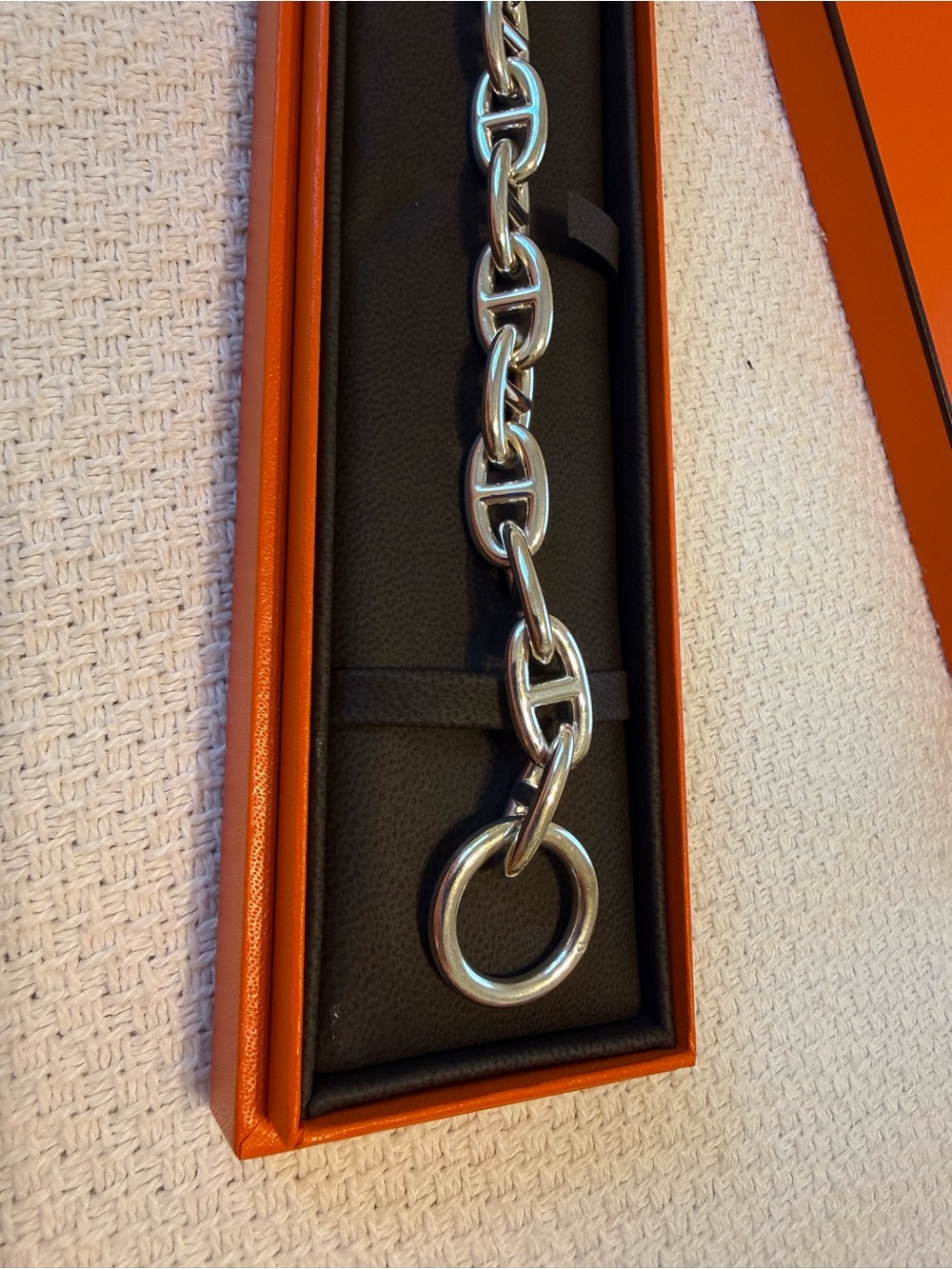 Hermès Chaine d’ancre bracelet size large - Picture 5 of 9